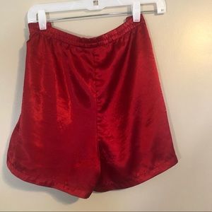 Ted Victoria Secret Silk Pajama Shorts